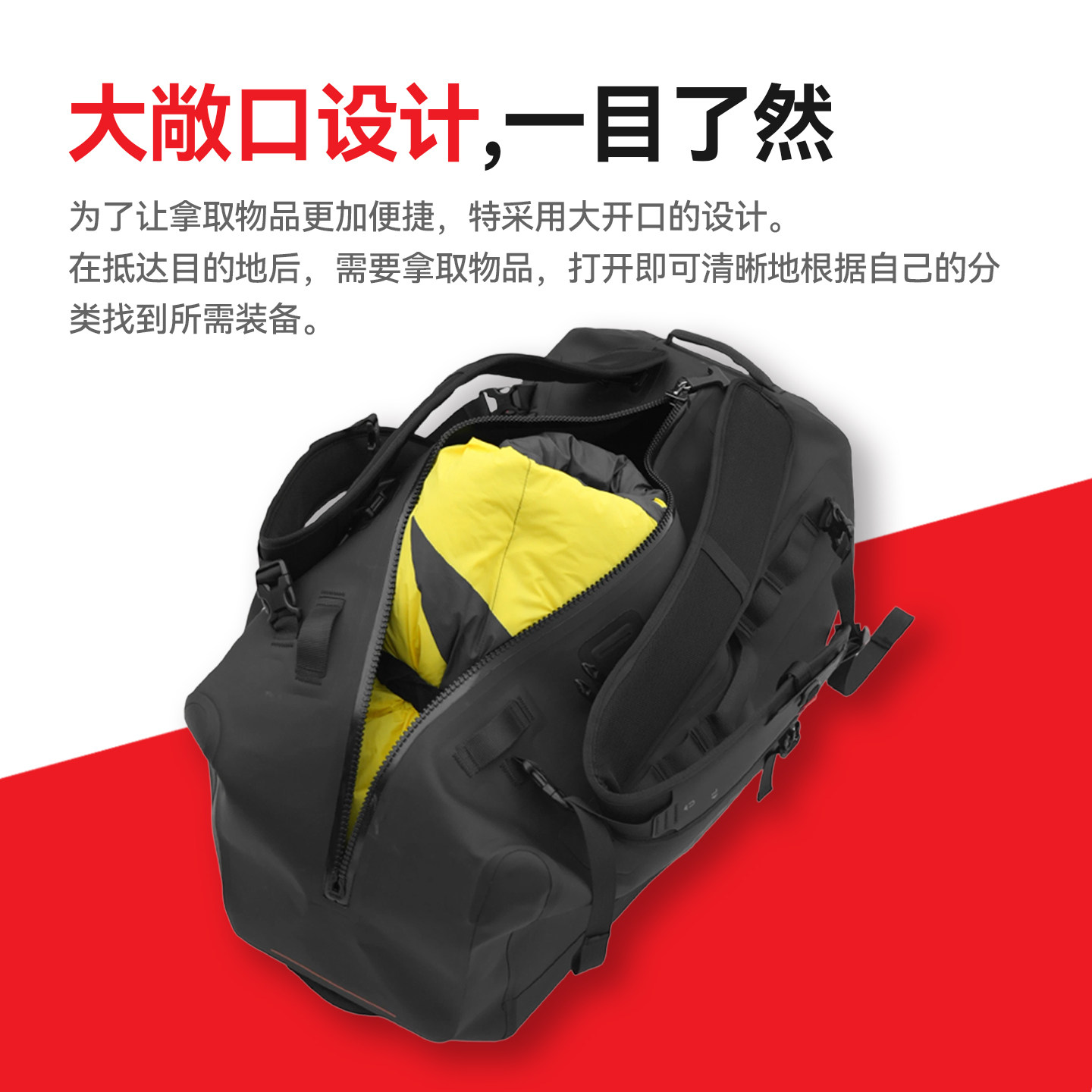 AW官旗漫威钢铁侠版潮汐车顶行李包车载大容量IPX8级防水收纳箱 - 图3