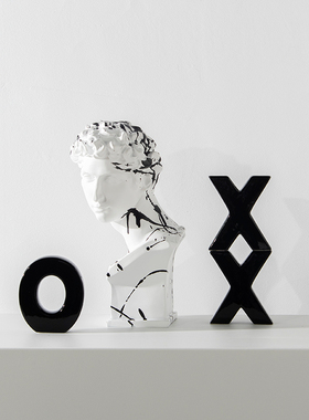 速发装饰件荐 XO型陶瓷小摆样简约家居客厅推板间售楼处餐厅工艺