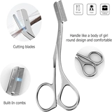 Безопасные ножницы, лезвие для бровей, комплект для школьников