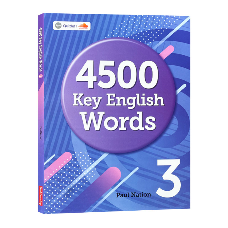 正版原版4500 Key English Words 少儿英语词汇书 小学初高中英语词典 KET/PET剑桥雅思中考高考核心词汇 提升词汇量 4000词升级版