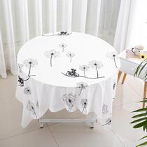 Thickened disposable tablecoths round dining cloth party dining cushions Ins wind Home Table cloth Sensation Round Table Table Cloth