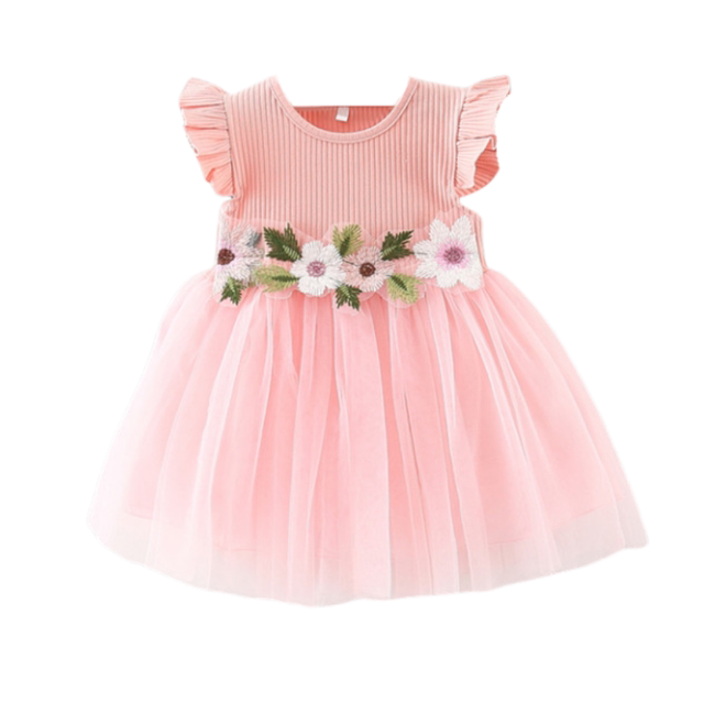 Girls' dress summer 2025 new children's clothing