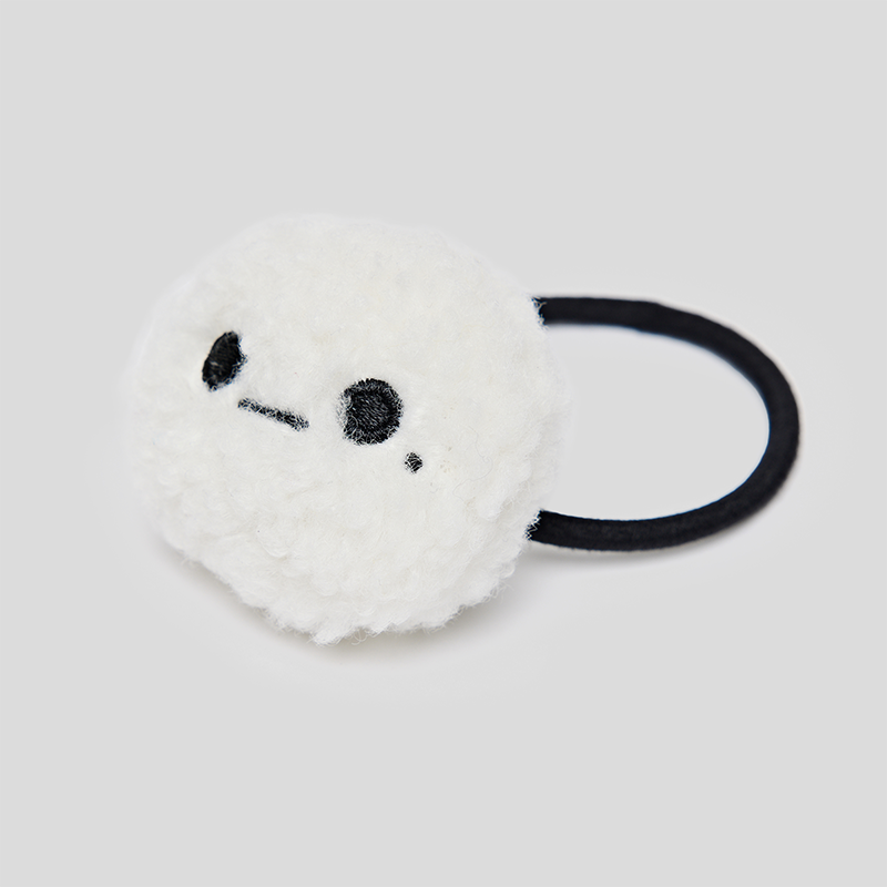 GOODBAI GOODEES emoji logo毛球装饰发绳 - 图0