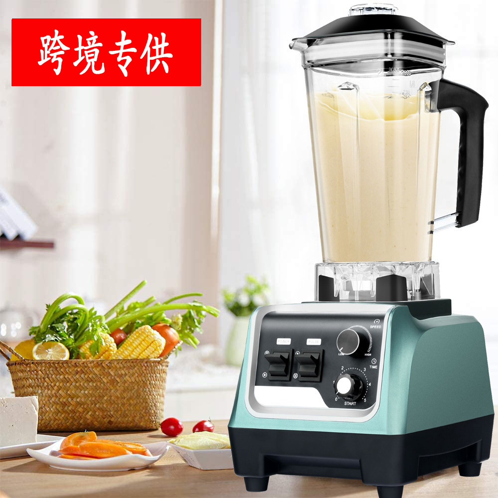 工厂直供110V美规220V欧规家用大功率搅拌机豆浆机破壁机Blender