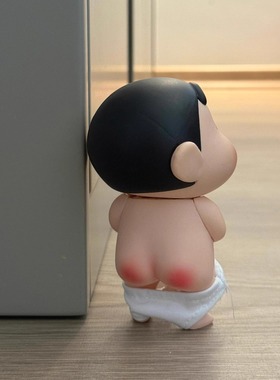 【家居好物】蜡笔小新桌面客厅玄关摆件洗澡搭子家居装饰创意礼物