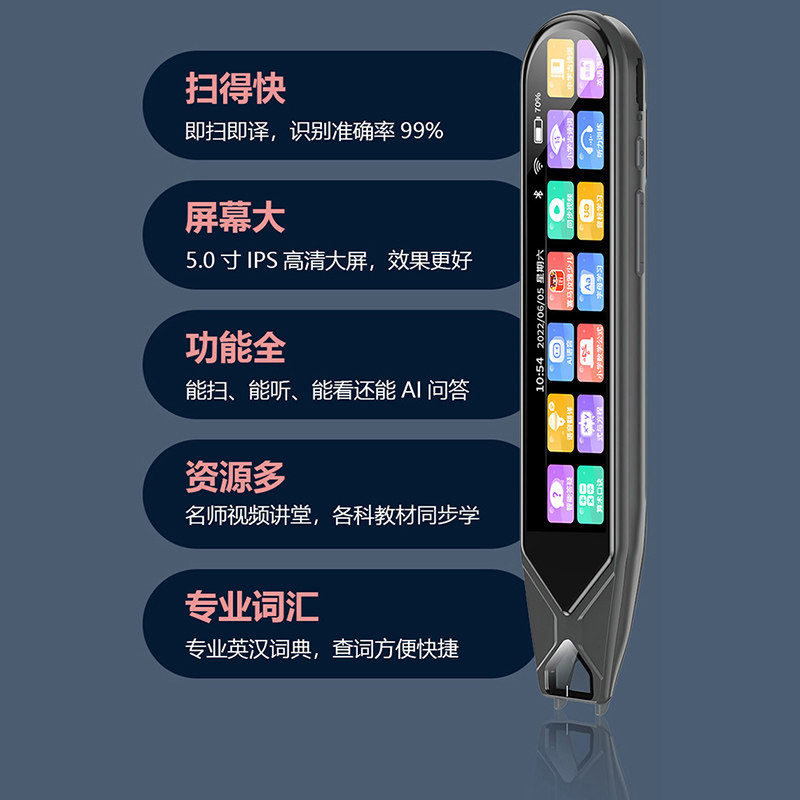 葡萄牙语扫描翻译笔离线德语电子词典高中英语点读机粤语拍照翻译