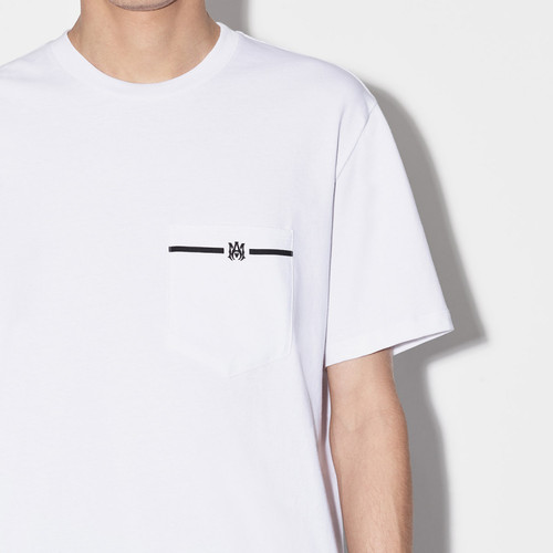 AMIRI 早春男装系列 LOGO印花T恤 - 图2