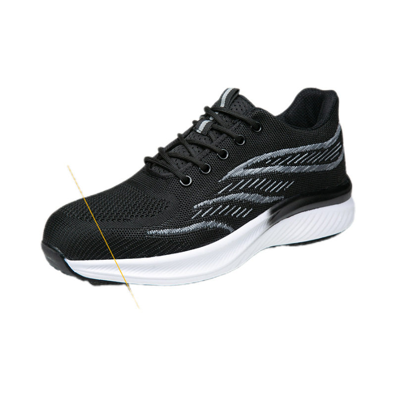 十大名牌劳保鞋超轻男塑钢包头防砸防刺穿飞织轻便舒适软底防护工,淘宝优惠券,粉丝福利购,淘宝优惠卷