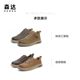 Senda men's work shoes genuine leather warm work shoes leather shoes