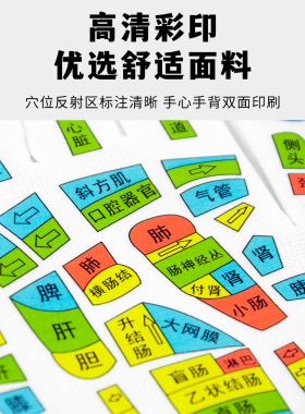 穴位手套手疗按摩反射区教学