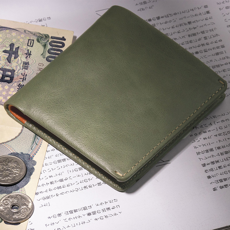 日本花虎日式真皮短款女士手工钱包 HANATORA钱包