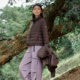 Bosideng ແມ່ຍິງກາງແຈ້ງສາມໃນຫນຶ່ງ Jacket Goose Down Jacket