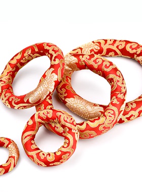 颂钵梵音钵尼泊尔手工铜钵满月钵配件防滑垫圈木棒磨棒敲棒吸钵器