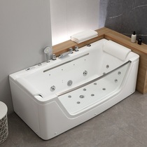 Nine Pastoral Bathroom Surf Massage For Home Adults Small Household Type Independent Acrylic Bathtub Basin Thermostatic Heating 1 4