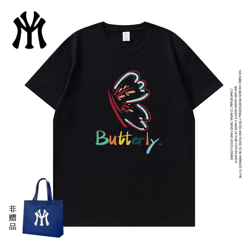 MYVM官方正品夏季情侣纯棉短袖潮流短袖爆款26新款T恤男女同款25