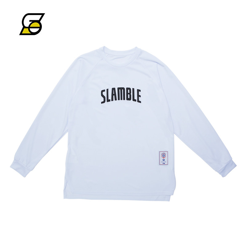 SLAMBLE秋季新款长袖男t恤女速干排汗运动投篮球衣服宽松跑步训练,淘宝优惠券,粉丝福利购,淘宝优惠卷