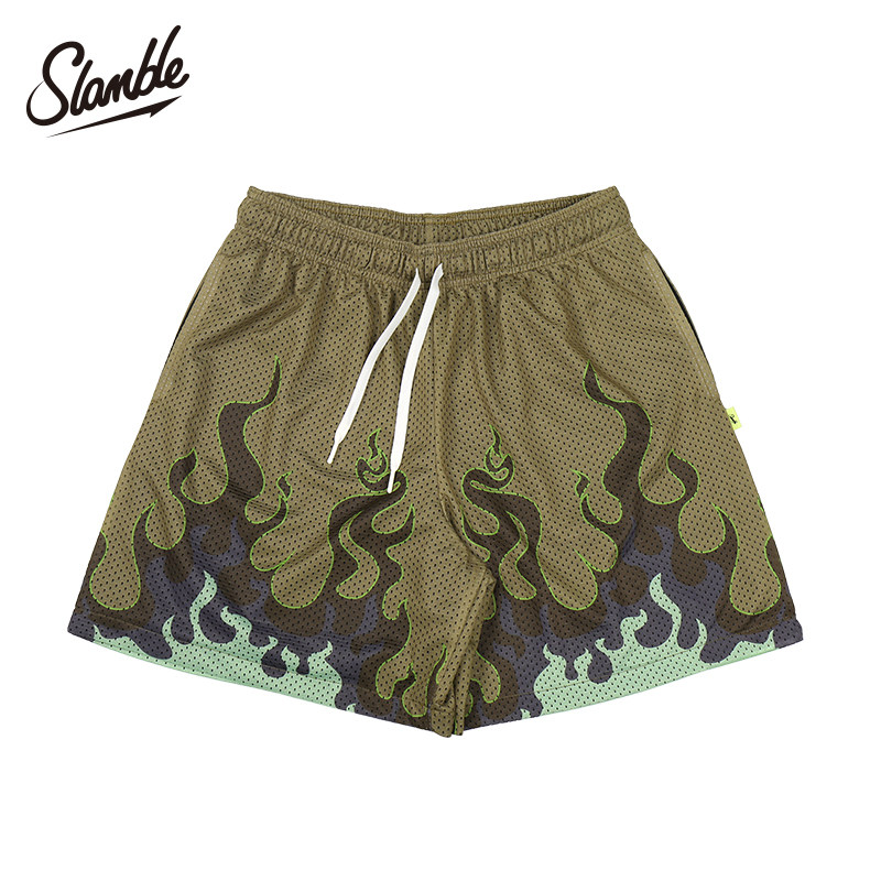 SLAMBLE夏季运动休闲短裤篮球宽松男女速干跑步美式四分裤透气,淘宝优惠券,粉丝福利购,淘宝优惠卷