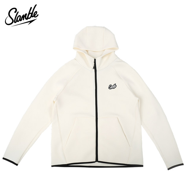 Slamble air layer sweatshirt windrunner hooded