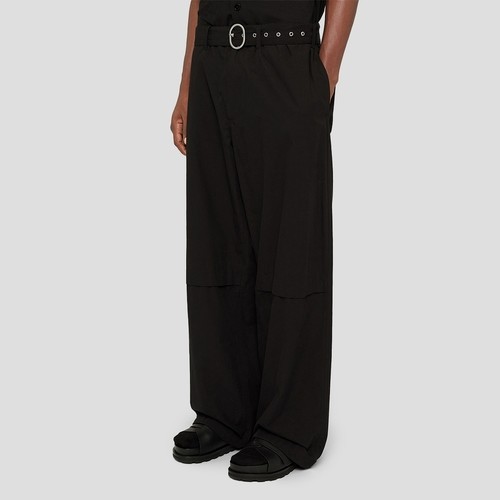 【甄选折扣】JIL SANDER+ 秋冬男士 棉质宽松腰带长裤 - 图3