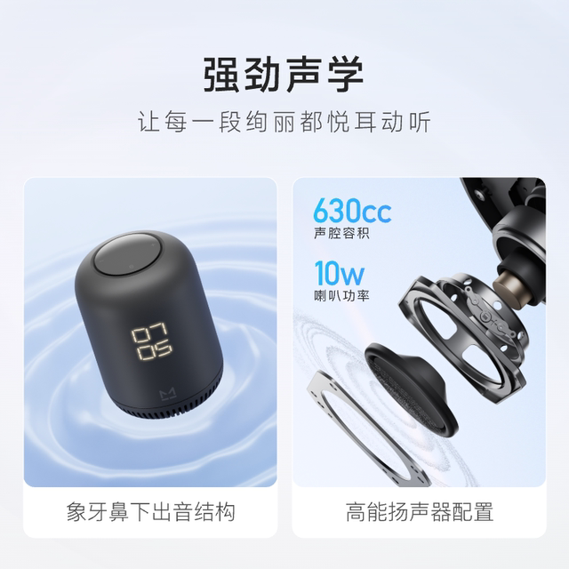 Tmall Elf Q Sugar Infrared Smart Speaker Alarm Clock