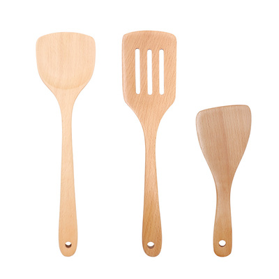 榉木锅铲耐热抗腐蚀一体不开裂