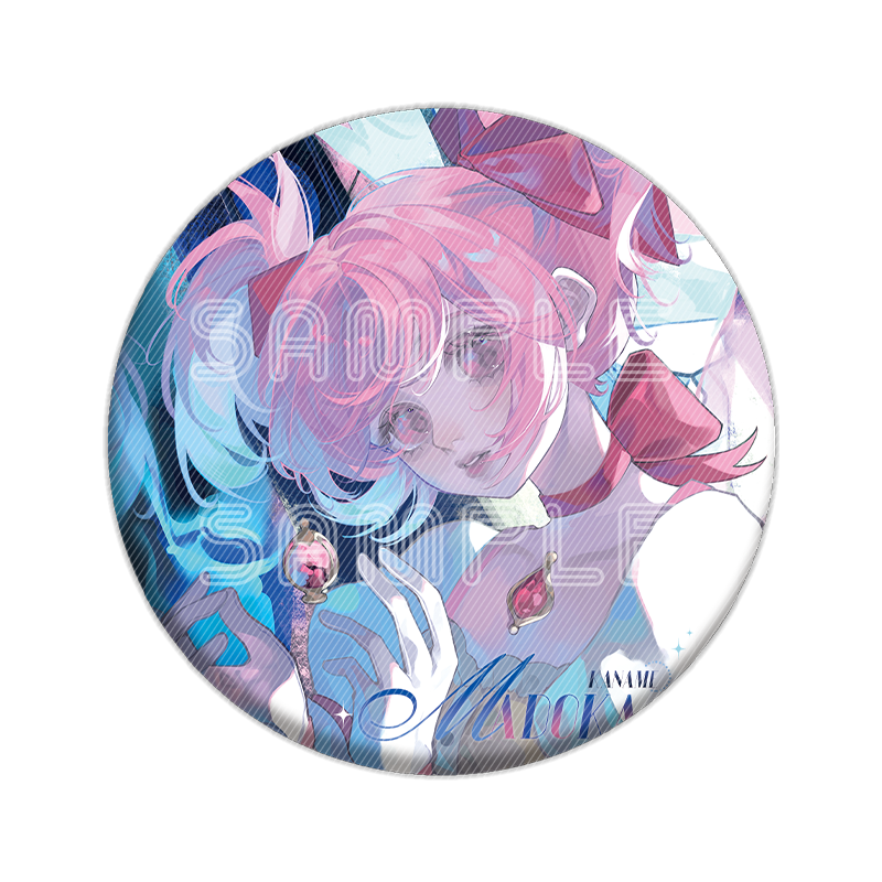 同人魔法少女小圆 鹿目圆双闪吧唧徽章镭射票立牌 二次元周边原创 - 图3