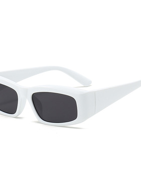 跨境新款小框方形太阳镜墨镜 复古太阳眼镜 防紫外线街拍sunglass