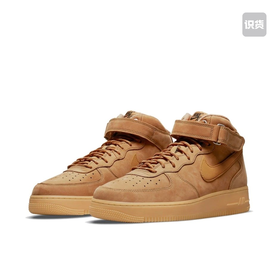 Nike Air Force 1 Mid 小麦中帮空军一号DJ9158-200广东FD仓,淘宝优惠券,粉丝福利购,淘宝优惠卷