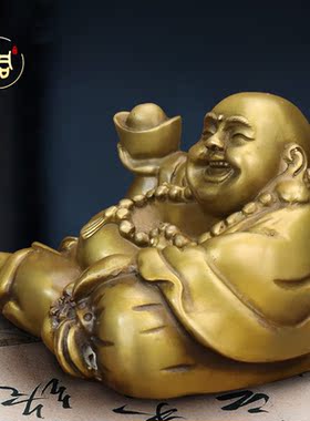 诺轩铜祝福中式车载办公室摆件