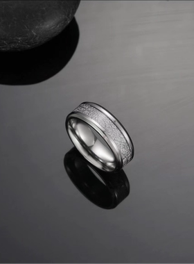 钛钢戒指雾凇指环潮ins时尚百搭冷淡风小众嘻哈戒指DR-32A0018