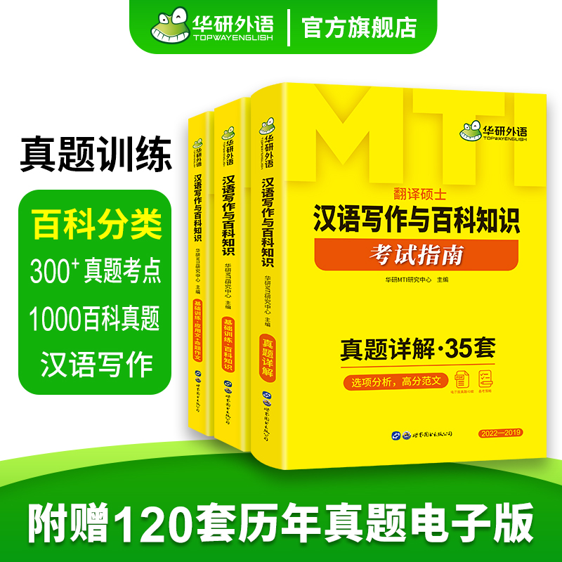 华研外语 448汉语写作与百科知识考试指南 MTI翻译硕士2024名校真题35套 211翻译硕士英语附赠120套历年真题电子版含2022年真题-图1