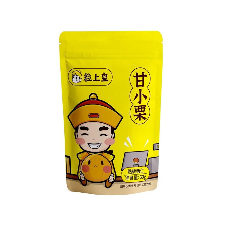 粒上皇板栗仁60g*10袋即食甘栗仁毛栗子熟制坚果炒货休闲零食年货 - 图3