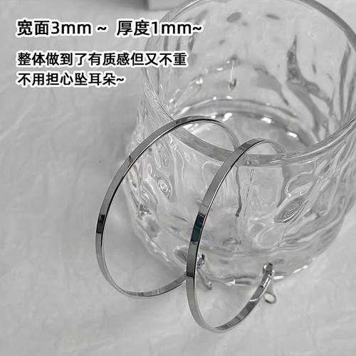 999纯银星星锆石耳钉女设计感养耳洞耳环睡觉免摘耳骨钉百搭耳饰 - 图3