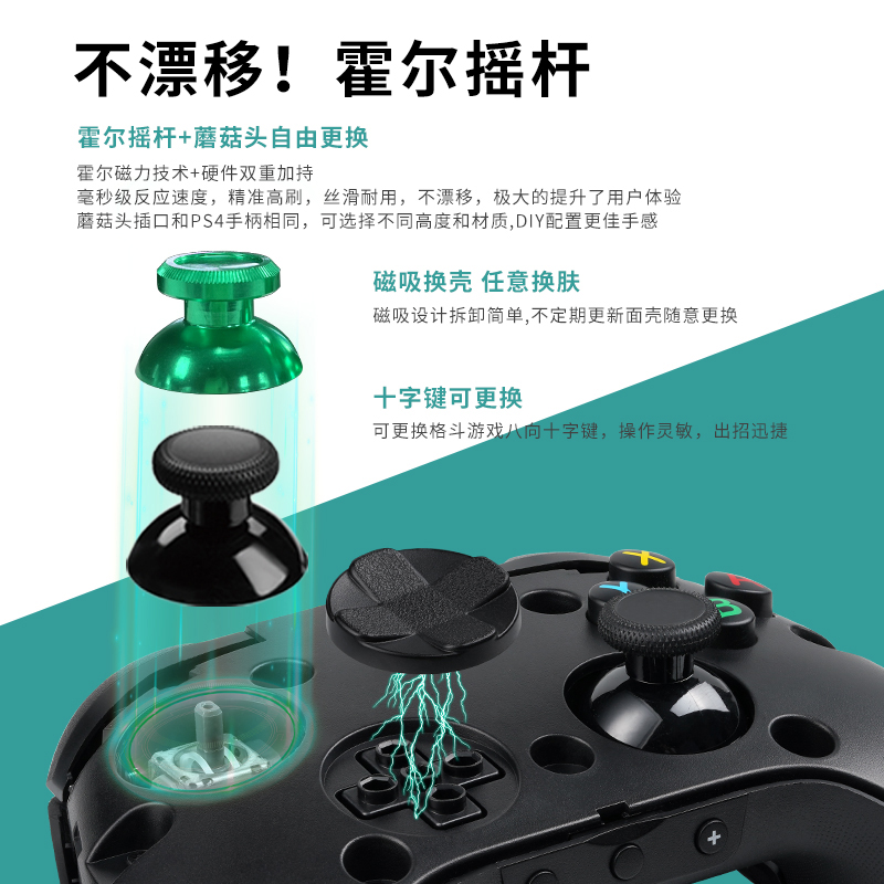 奕狐失落遗迹类xbox游戏手柄pc电脑版Steamdeck蓝牙无线switch oled霍尔手机ios安卓平板rog掌机特斯拉model-图3