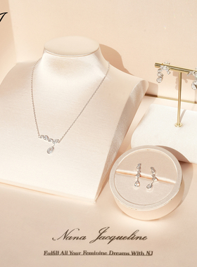NJJewelry水滴吊坠项链