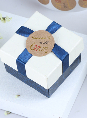 500pcs Gold Thank You Sticker Scrapbooking 适用于 Wedding Gi