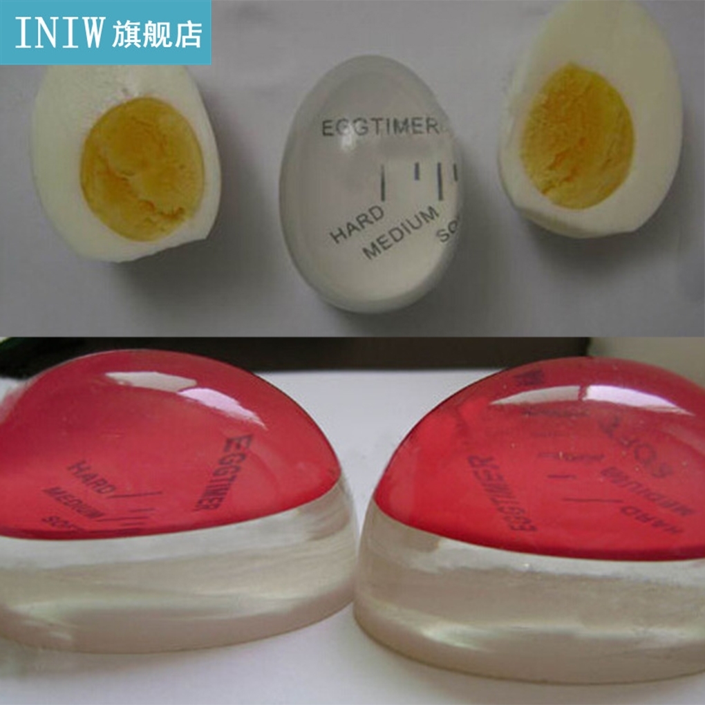 Kitchen egg cooking timer with water temperature color chang-图1