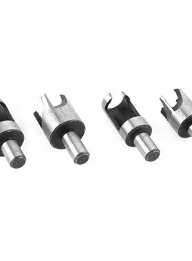 8pcs Carbon Steel Woodworking Hole Wood Plug Cutter Cutting