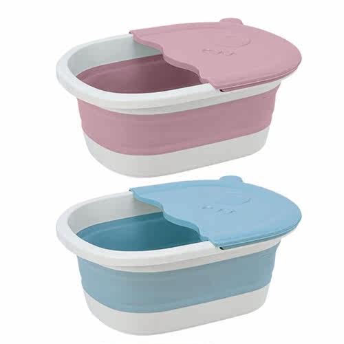 Plastic Foldable Foot Bath Bucket Footbath Massage Wash Basi - 图3
