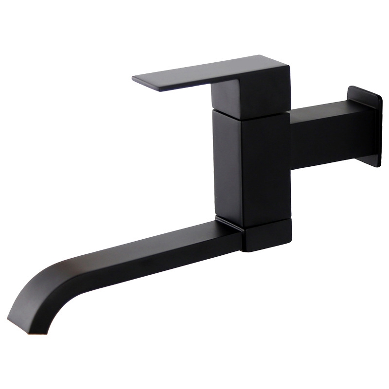 G1/2Inch Bathroom Basin Faucet Wall Mounted Cold Water Fauce-图1