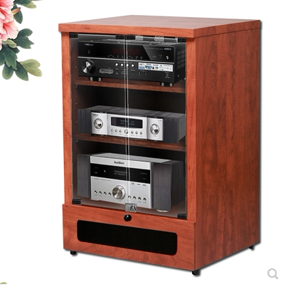 Amplifier cabinet speaker tripod equipment cabinet home theater