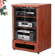 Amplifier cabinet speaker tripod equipment cabinet home theater
