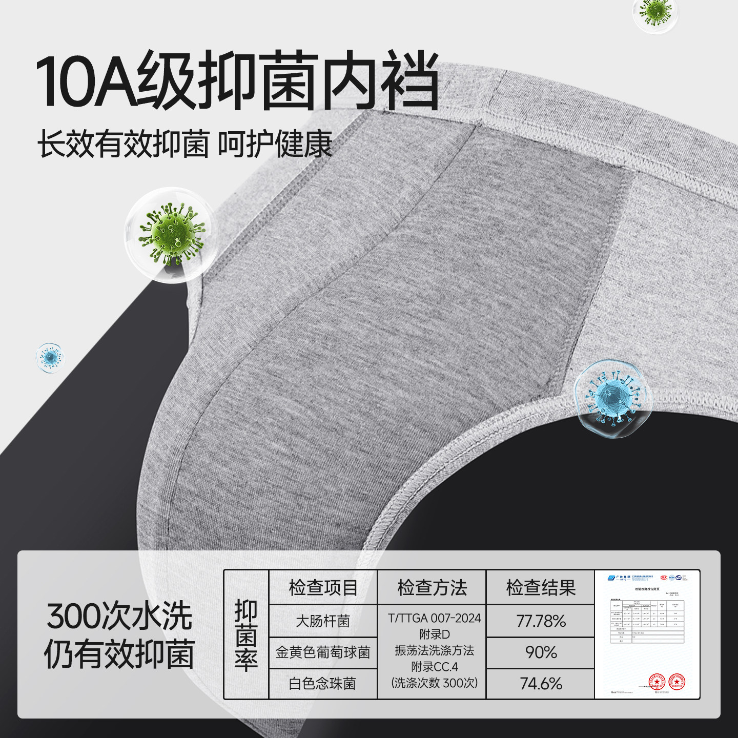 猫人男士三角内裤纯棉透气加大码肥佬底裤男式抗菌舒适短裤头男款,淘宝优惠券,粉丝福利购,淘宝优惠卷