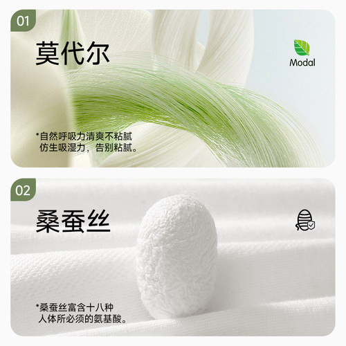 猫人莫代尔袜子男士夏季薄款桑蚕丝透气袜抗菌防臭商务中筒袜男款 - 图0