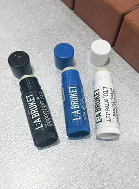 瑞典L:A BRUKET巨无霸润唇膏14g杏仁椰子/橙花/薄荷 滋润保湿护唇