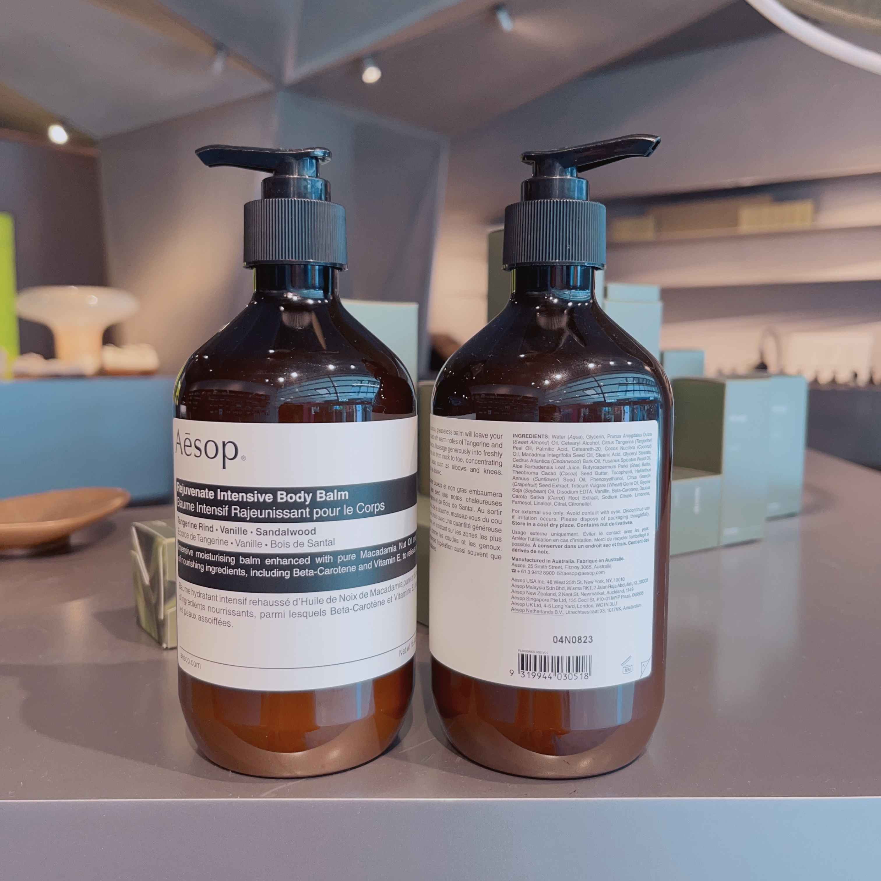 现货原装 Aesop/伊索橙香身体乳霜500mL天竺葵 坚毅辛香 保湿滋润 - 图2