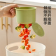 Creative multi-functional press-type sink drain rack