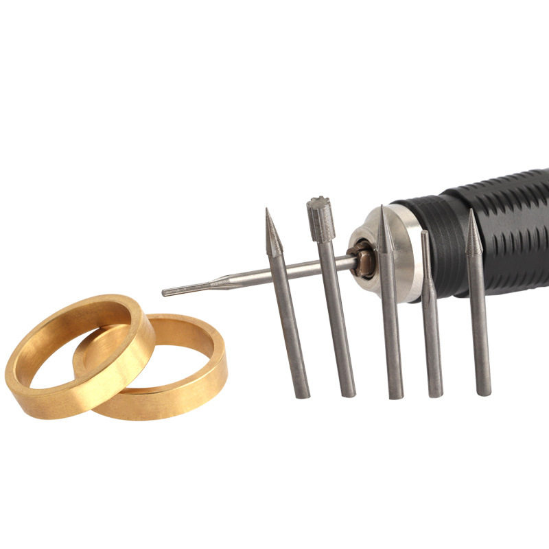 Hanging grinder drawing knife grinding head, tungsten steel drawing rod, ancient ring and bracelet polishing, sanding and engraving jewelry tools