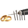 Hanging grinder drawing knife grinding head, tungsten steel drawing rod, ancient ring and bracelet polishing, sanding and engraving jewelry tools