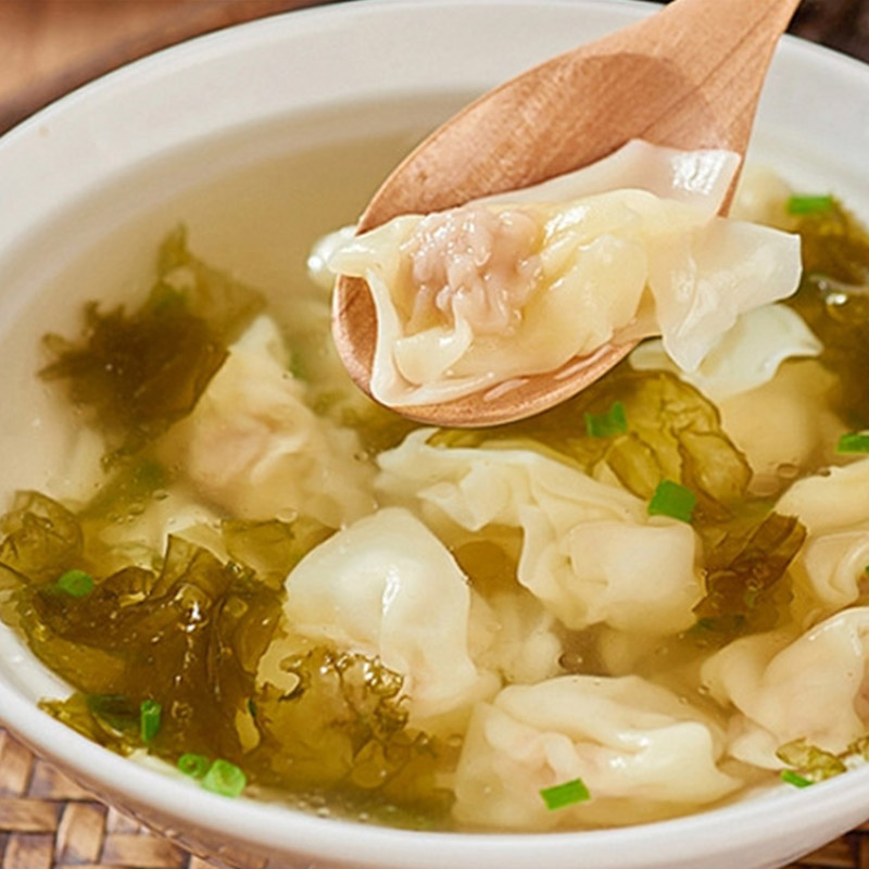 小包馄饨云吞混沌水饺紫菜家用小料调味即食虾皮汤汤料面条冲泡包-图3